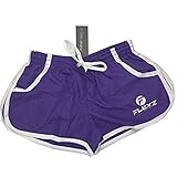 Gym Shorts Bodybuilding| Festival Rugby Shorts, 2euros, Ibiza Beach Workout Purple Large