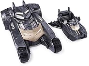 BATMAN Batmobile and Batboat 2-in-1 Transforming Vehicle, For Use with BATMAN 4-Inch Action Figures