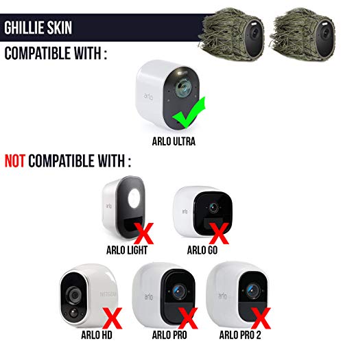 6 Ghillie+Skin+Compatible+Arlo+Ultra