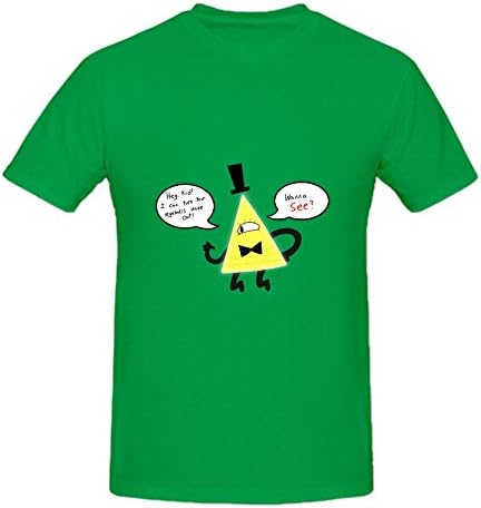 KARLEE Design Crew Neck Gravity Falls Bill Cipher Men T shirt
