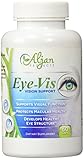 Lutein Vision Support for Dry Eyes with Lutein Bilberry - 60 Capsules - Eye-Vis - Money Back Guarantee