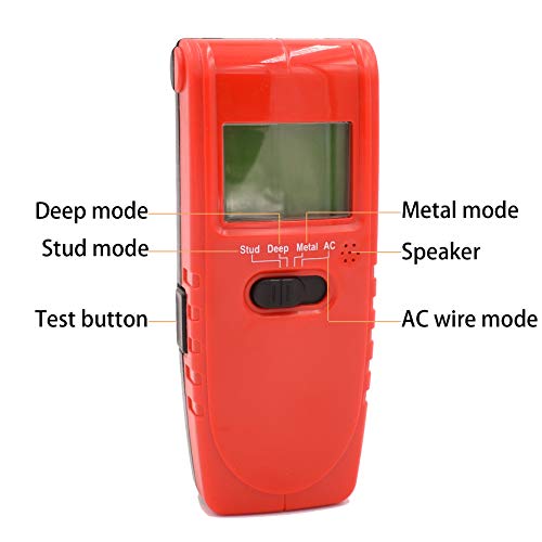 Stud finder,Multi- Scanner Metal and AC Live Wire Detector, Deep Scanning Kuled