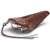 Brooks England B17 Carved, Iconic Cut-Out Handmade Leather Bike Saddle, Brown, One Size