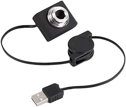 USB 30M Mega Pixel Webcam Digital Video Camera Web Cam For PC Laptop Notebook Computer Clip-on Camera Black - Black