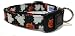 Adjustable Dog Collar in Halloween Ghosts & Pumpkins in Web (U.S.A. Made)