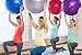 SmarterLife Exercise Ball Yoga Ball for Fitness, Balance, Stability, or Pregnancy, Gym Ball for Core Workout, Physical Therapy, Yoga Ball Chair for Office, Anti-Slip Anti-Burst