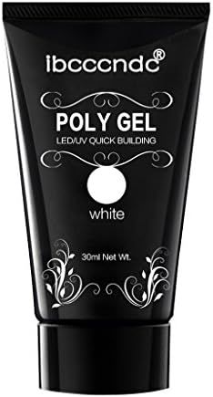 Yalasga Nail Extend Poly Gel, Nail Art Lasting Finger Nail Crystal Jelly Camouflage UV Lamp Extension 30ML (A)