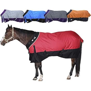 Derby Originals Windstorm Nordic-Tough 1200D Ripstop Waterproof Winter Heavyweight Horse Turnout Blankets with 300g Insulation and Two Year Warranty