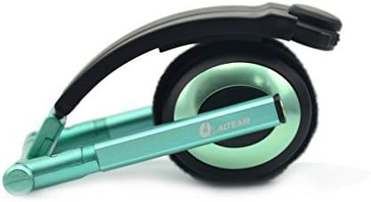 GranVela ALTEAM P23 Foldable Lightweight Headband Portable High Performance On-Ear Headphones with 34 mm Driver And Colored Aluminous Housing , 3.5mm jack, for iPhone 6 Plus 5S 5C 5 4S, iPad Air 2 Mini 3,Samsung Galaxy S6 S5 S4 Note Tab, Nexus, HTC, Motorola, More Phones and Tablets&amp;MP3 / MP4 Player (Green)