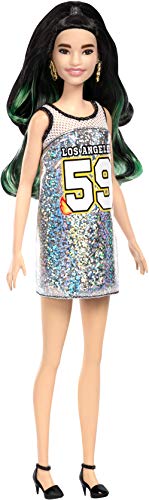 Barbie Fashionistas Puppe Silver Jersey