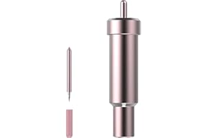 Cricut Bonded-Fabric Blade + Housing, German Carbide Cutting Blade, Cut Intricate Designs in Bonded Fabric, For Personalized Crafts, Compatible with Cricut Maker and Explore Machines