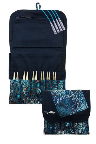HiyaHiya Interchangeable 4-inch (10cm) Sharp Steel Knitting Needle Set; Large Tip Sizes (US 9-15) HISSTINKIT4LG