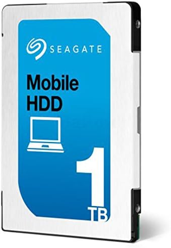 Seagate 1TB HDD SATA 5400rpm cm Inch mm Height 128 Mb