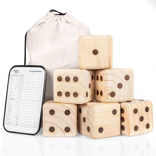 Barcaloo Yardzee Outdoor Family Games, Six 3.5