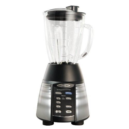 Click Here to See More Images Oster BVLB07-Z Counterforms 3-Speed 2-in-1 Blender/Food-Processor Combo with 48-Ounce Glass Jar