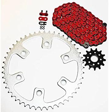 Fits Honda CRF450 R Red O Ring Chain and Sprocket 14/50 120L