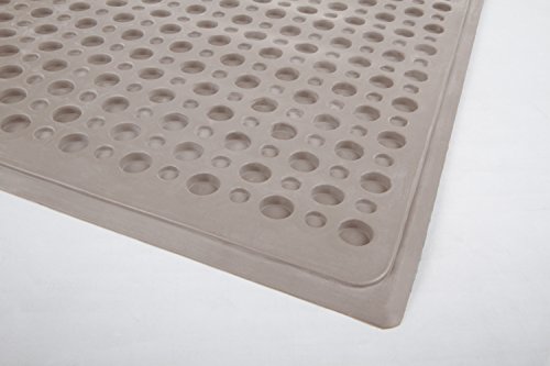 Purr-Fect Paws Cat Litter Mat, Large, Tan