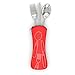 Roaming Cooking Reusable Travel Utensils with Case | Fork and Spoon Set with Knife and Optional Reusable Straws – Great Office, Travel, or Camping Accessories | Lightweight, Sturdy Reusable Utensils