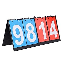 Sports Scoreboard, 2/3/4 Digit Portable Flip