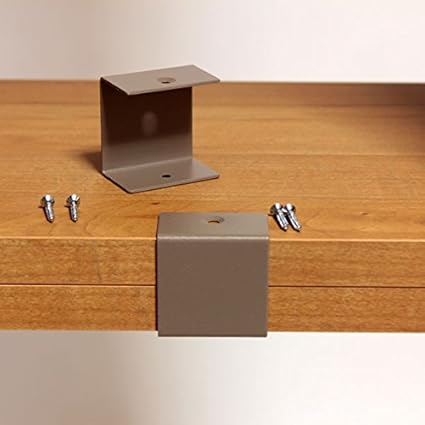 Amazon 積んでbox パーツ 連結金具 2個セット 木ネジ付 カラーボックス 幅4 奥行き2 4 高さ4ｃｍ ブラウン 積んでbox ホーム キッチン 通販