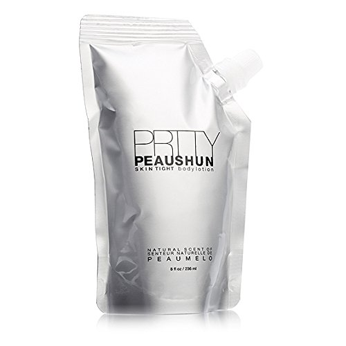 Prtty Peaushun Skin Tight Body Lotion 8 Ounces, Deep Dark