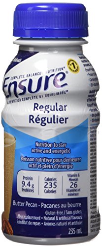 Ensure Regular Butter Pecan, 235mL Bottle, 6-Pack