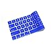 ProElife Premium Ultra Thin Silicone Keyboard Protector Cover Skin for MacBook Pro with Touch Bar 13-inch 15-inch (Model A1706, A1707, A1989, A1990, A2159) (2016 2017 2018 2019 Released) (Blue)