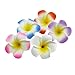 20PCS Sc0nni Hawaiian Foam Flowers Hair Clips Bridal Hair Clips For Wedding Luau Party Beach Wear Poolside Wear Favor Event Decoration(Stylish Classic 5 cm, red，blue，pink，purple，white)