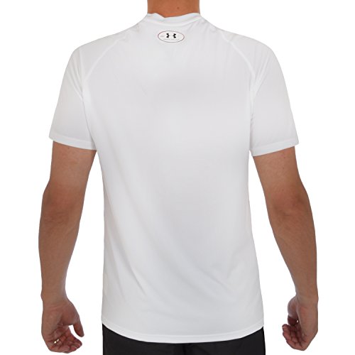 Under Armour Men's Locker Short Sleeve T-Shirt, Small, White/Black