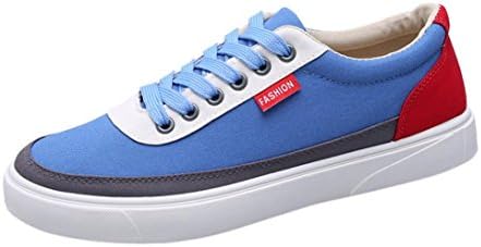 Hot Sale !Kstare Men's Patchwork Casual Lace-up Retro Fashion Sneakers (39, Blue)