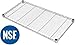 eeZe Rack ST-ETI003 Heavy Duty Steel Wire Chrome Shelving, Storage Rack, NSF Certified, 36x18x72-inches 5-Tier (Chrome) (New)