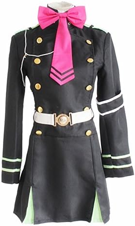 Atourcos Anime Uniform Seraph of the End Hiiragi Shinoa Military Cosplay Costumes