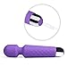 Cordless Rechargeable Massage Wand - by OTION - Personal, Powerful, Therapeutic, Travel Size - Perfect for Muscle Massage - Whisper Quiet for Discreet use - Hitachi Replacement (Pure Purple)