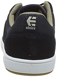 Etnies boys Kids Marana Skate Shoe, Navy/Tan, 6 Big