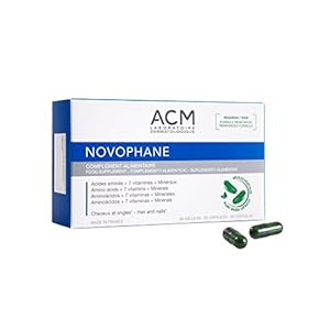 NOVOPHANE-60-CAPS-ACM-Hair-loss-Alopecia-Hair-and-Nails-fragility-Regrowth NOVOPHANE 60 CAPS ACM Hair loss Alopecia Hair and Nails fragility Regrowth