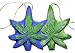 Dope on a Rope Pack of 2 Soaps, Soap on a Rope, Stocking Fillers, Funny Gifts for Men, Northern Lights and Blue Dream, Handmade Soap Bar, Hemp Soap, Peppermint Basil