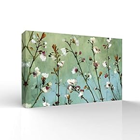 Wall26-Canvas Wall Art-Classcial Flower and Bird Painting-Giclee Painting Wall Art for Bedroom Living Room Home Decoration - 12x18 inches