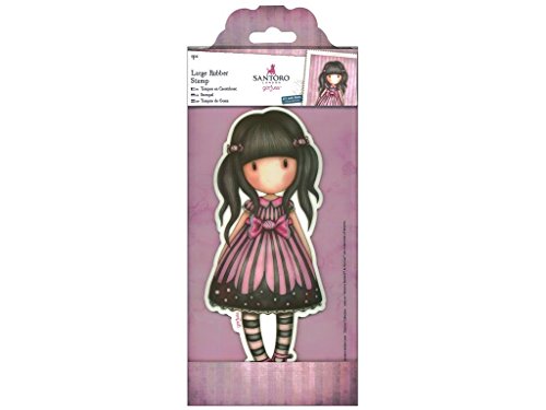 Docrafts DOCGOR907136 Santoro's Gorjuss Rubber Stamp, Multicolor