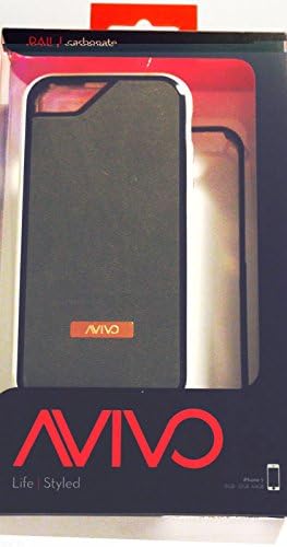 Avivo Rail Carbonate / Apple iPhone 5 &amp; 5S Polycarbonate Rail Suede Case (Frost White + White Suede Jacket)