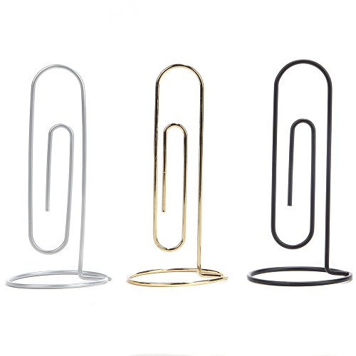 HomeX Jumbo Desk Paper Clip Memo Holder & Organizer, Perfect Office