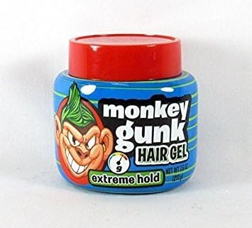 Monkey Gunk Hair Gel Extreme Hold Men's Boys Hair Styling Gel Pomade