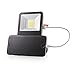 LED Flood Light,SGODDE 10Watt LED Work Light Outdoor Spotlight, 800LM, Waterproof USB Power Bank with 6000mAh Rechargeable Battery, Black
