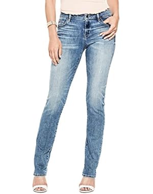 Women's Mid-Rise Straight Jeans