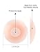 Pasties for Women 4 Pairs Nipple Covers Reusable Adhesive Silicone Covers (2 pairs pasties)