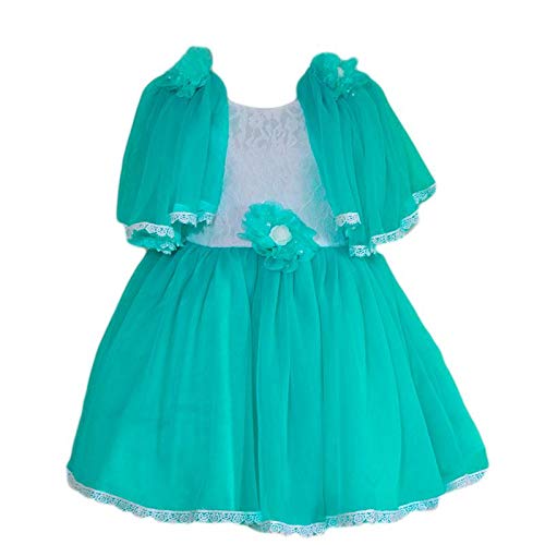light green colour frock