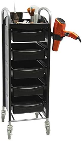 Amazon Com Aotrolley 6 Tier Rolling Storage Salon Cart With