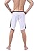 DESMIIT Men's Micro Fiber Elastic Waist Shorts