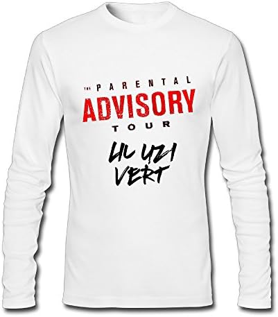 New Style Lil Uzi Vert Parental Advisory Tour Long-sleeve T Shirts For Men
