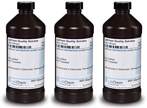 LabChem LC197601 Potassium Iodide Solution, 10% W/V, 500 mL Volume (Тhrее Pаck)