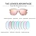 SIPHEW Oversized Square Sunglasses for Women|Lightweight Fashion Sunglasses 100% UV400 Protection|Trendy Mirrored Shade